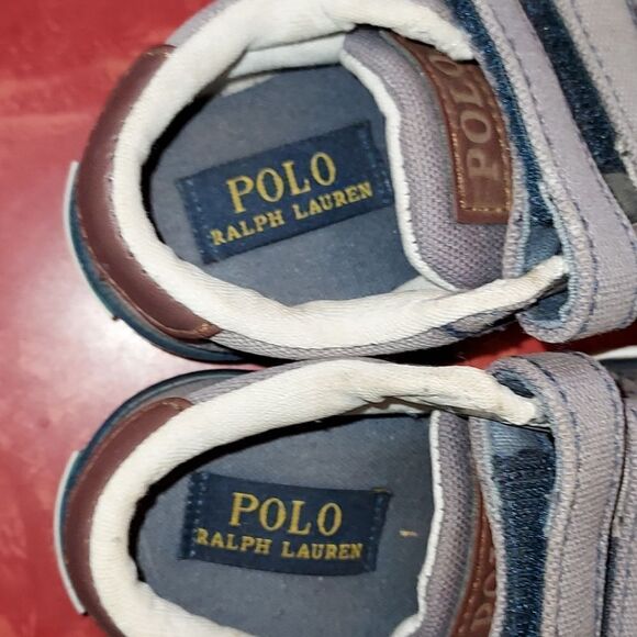 Polo Ralph Lauren Velcro shoes Toddler 5 - Picture 2 of 8